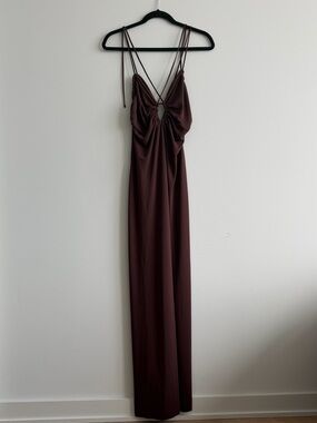 Mango Maxi Dress open back M